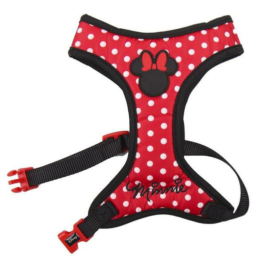 Dog Harness Minnie Mouse Red-10